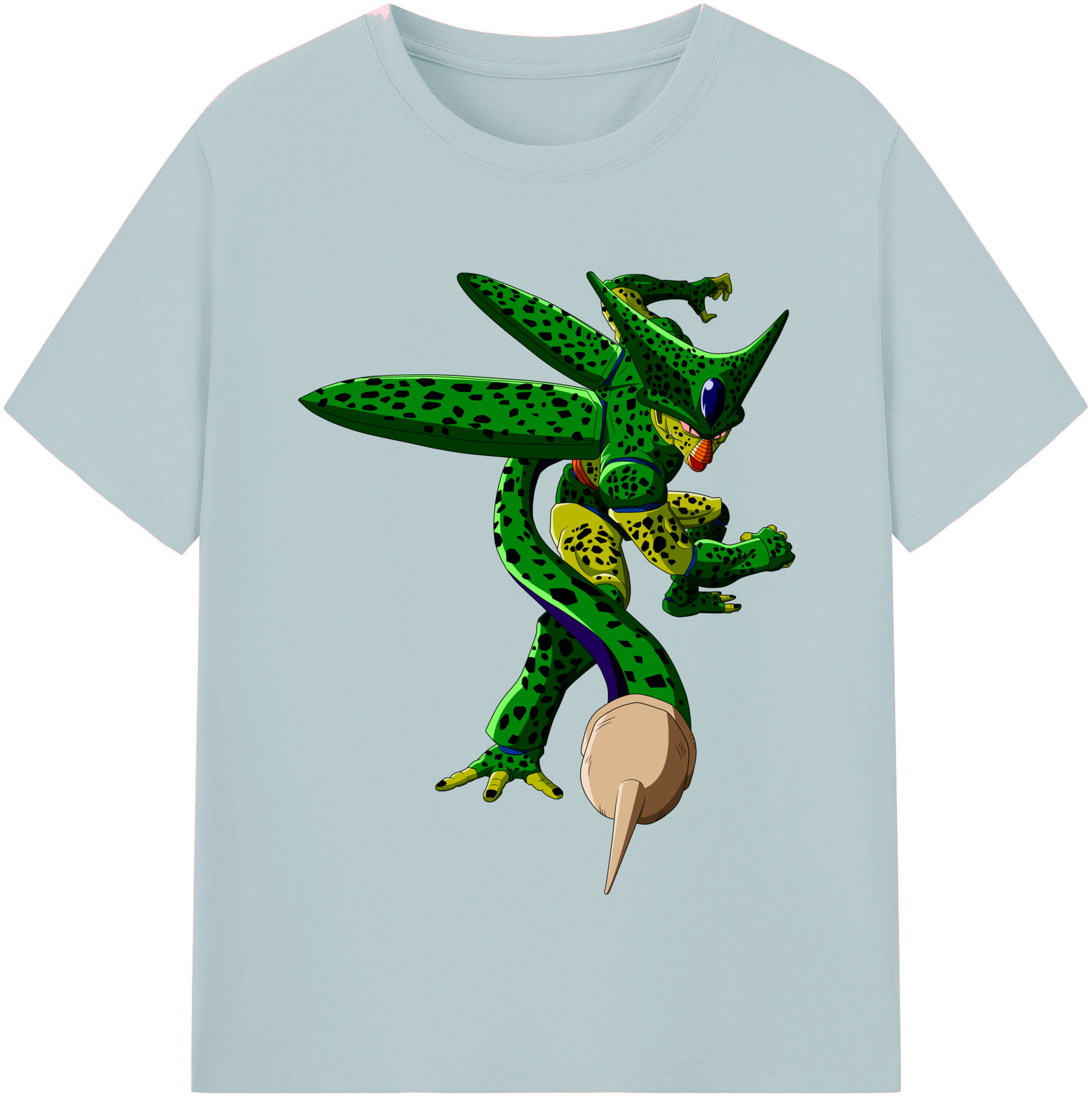 （画像用） ドラゴンボール セル DRAGON BALL Cell 綿100％半袖Tシャツ（フロントプリント）